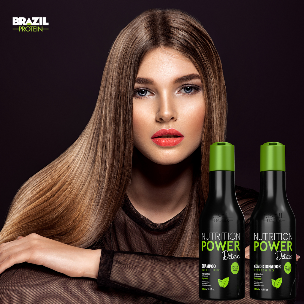 KIT NUTRITION POWER DETOX SHAMPOO + CONDICIONADOR REFRESHING 300ML