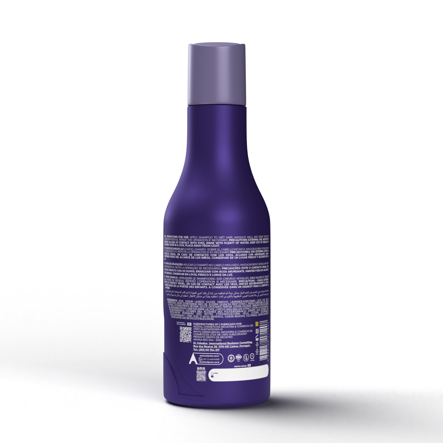 BLOND VEGAN SHAMPOO FORTALECEDOR MATIZADOR 300ML