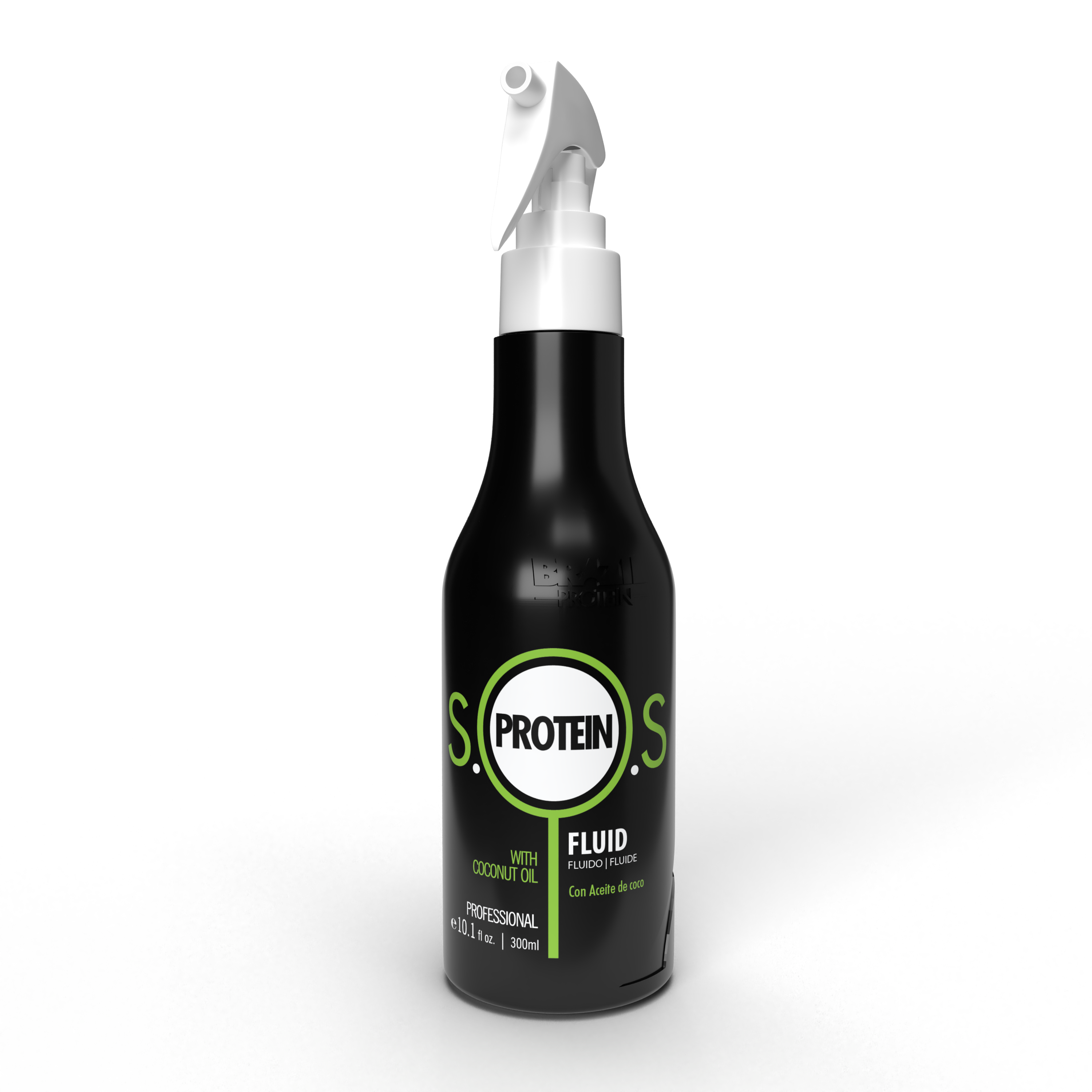 S.O.S FLUIDO RECONSTRUTOR COM OLEO DE COCO 300ML