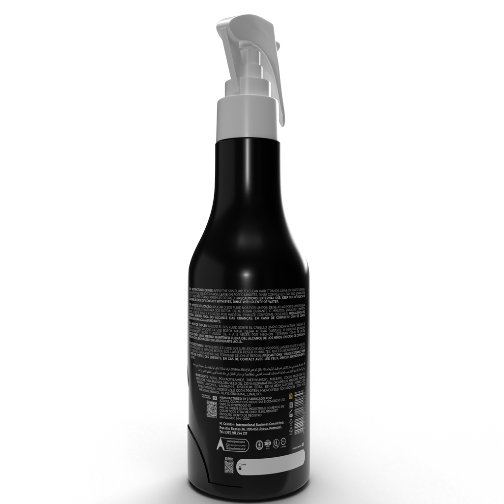 S.O.S FLUIDO RECONSTRUTOR COM OLEO DE COCO 300ML