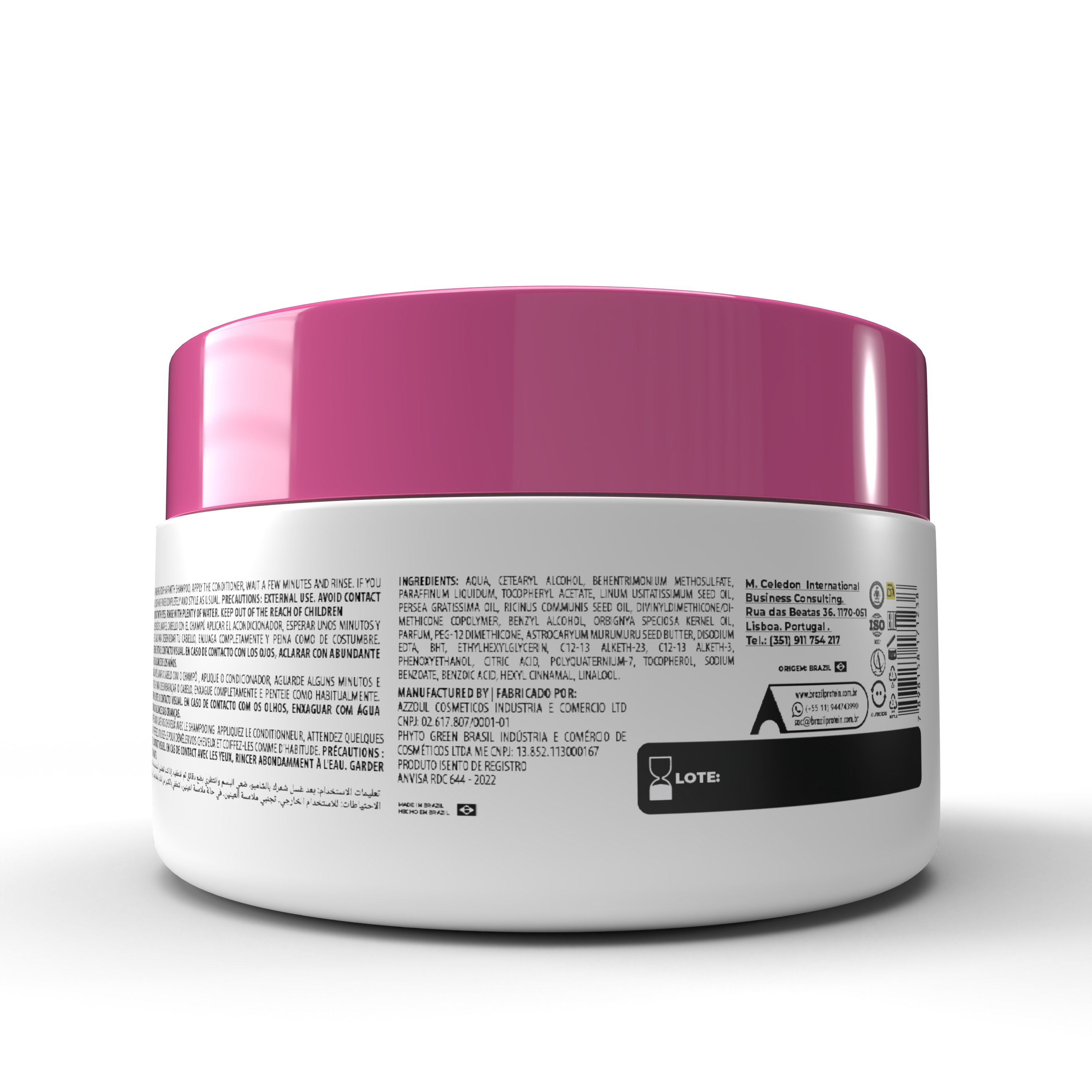 SUPREME REPAIR MASCARA CAPILAR HIDRATANTE 250GR