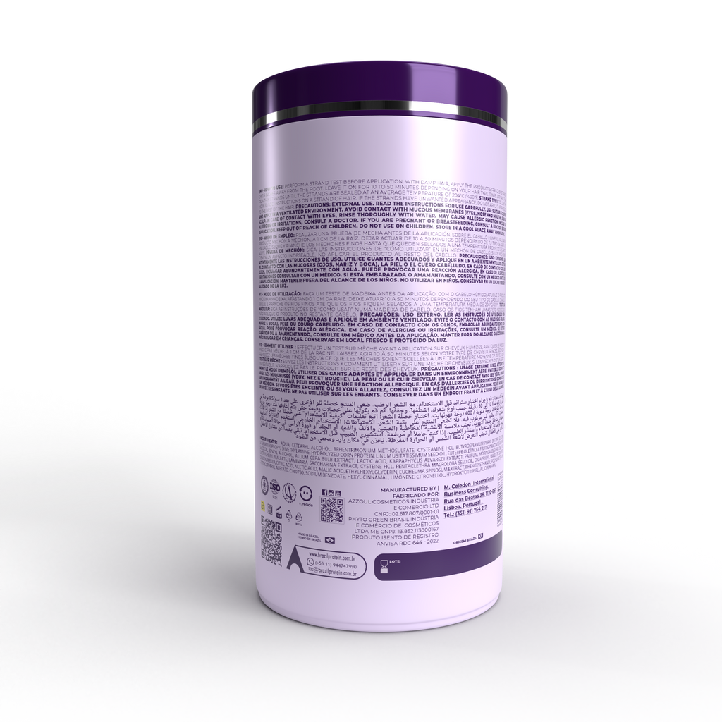 BTXOX MASCARA REPOSITOR DE MASSA PARA CABELOS LOIROS 1KG