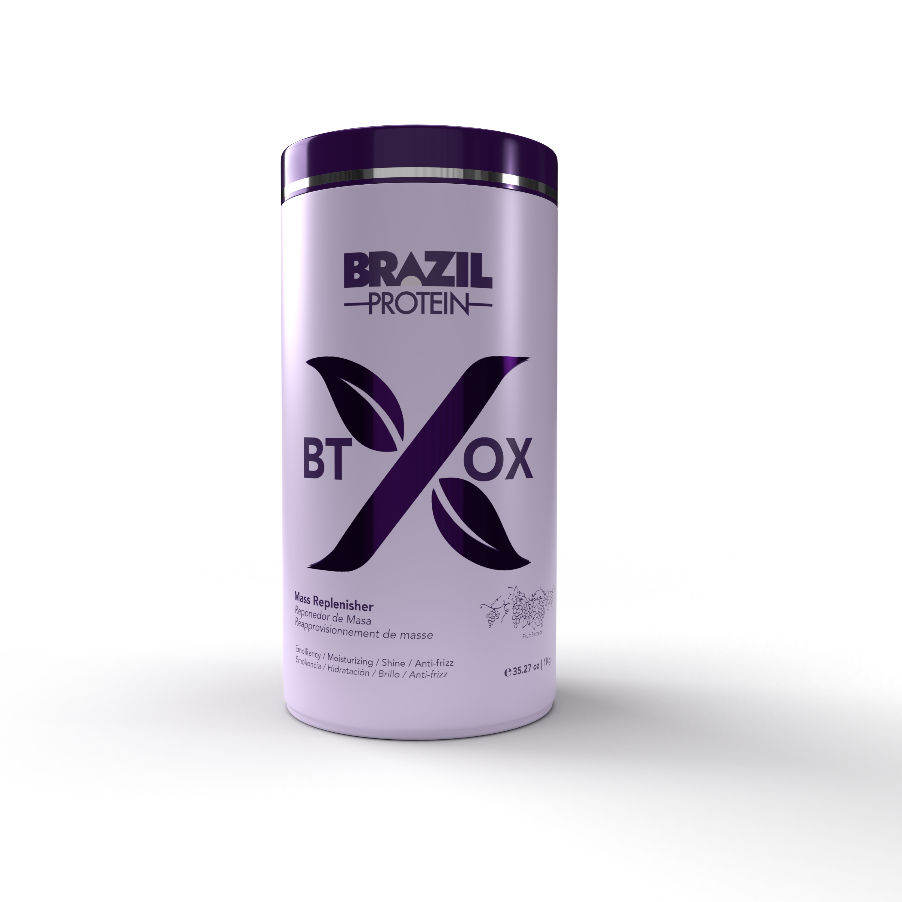 BTXOX MASCARA REPOSITOR DE MASSA PARA CABELOS LOIROS 1KG