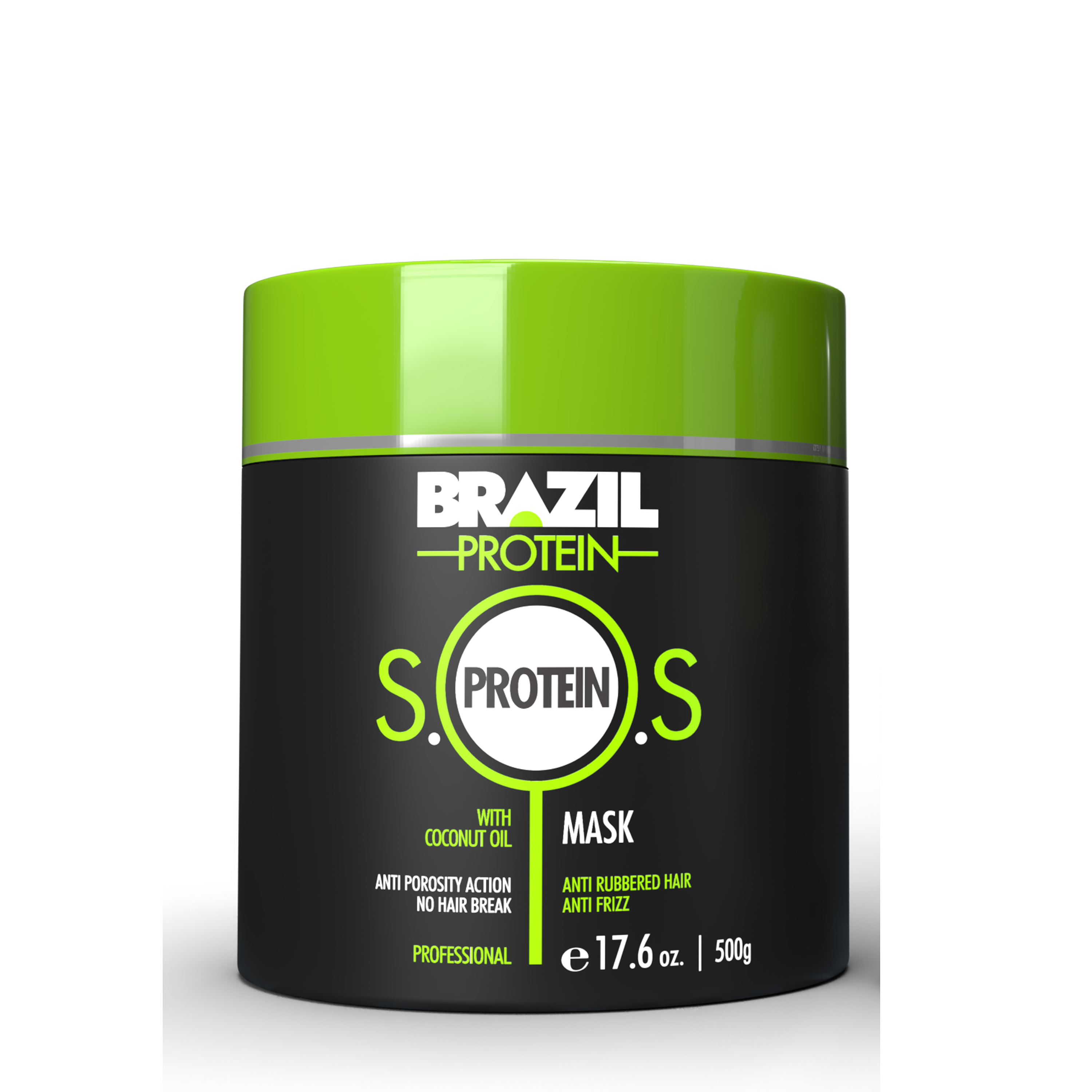 S.O.S MASCARA DE TRATAMENTO RECONSTRUTOR COM OLEO DE COCO 500GR